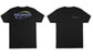 Camiseta gráfica com logotipo da Columbia Corp Masculina, preta