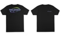 Camiseta gráfica com logotipo da Columbia Corp Masculina, preta