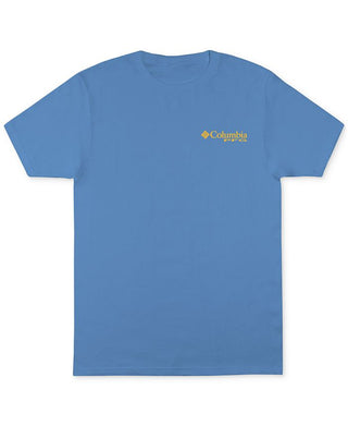 Camiseta Columbia Masculina PFG Labby Graphic Azul Tamanho P
