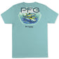 Camiseta Columbia Dean Graphic Masculina Azul Tamanho Médio