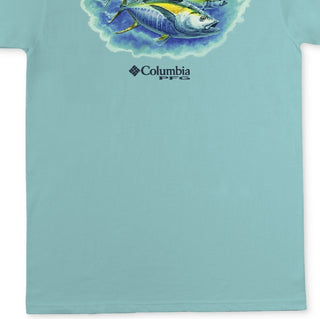 Camiseta Columbia Dean Graphic Masculina Azul Tamanho Grande