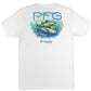 Camiseta Columbia Dean Graphic Masculina Branca Tamanho XX-G