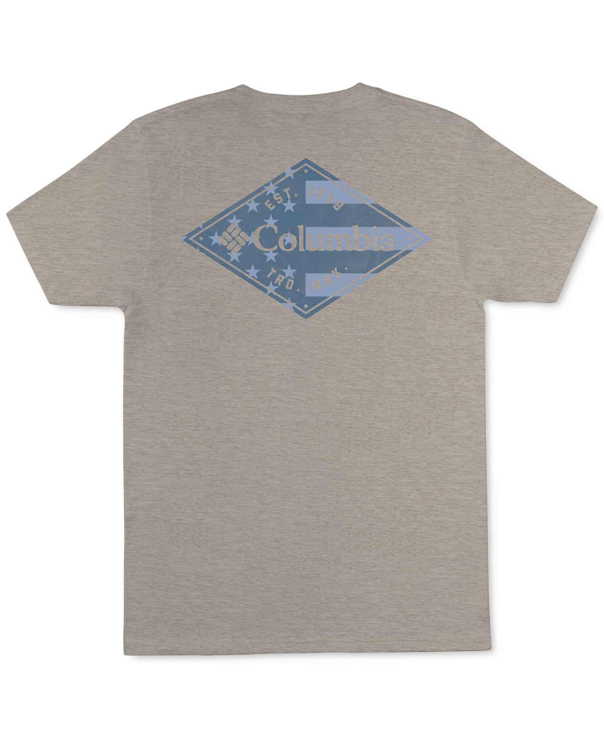 Camiseta Columbia Status Graphic Masculina Cinza Tamanho P