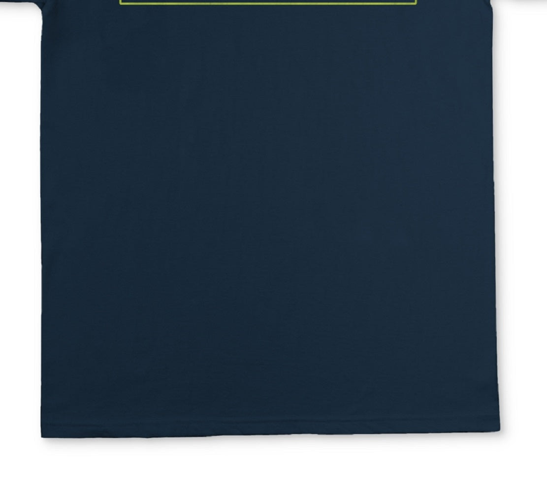 Camiseta gráfica masculina Columbia azul tamanho XX-G