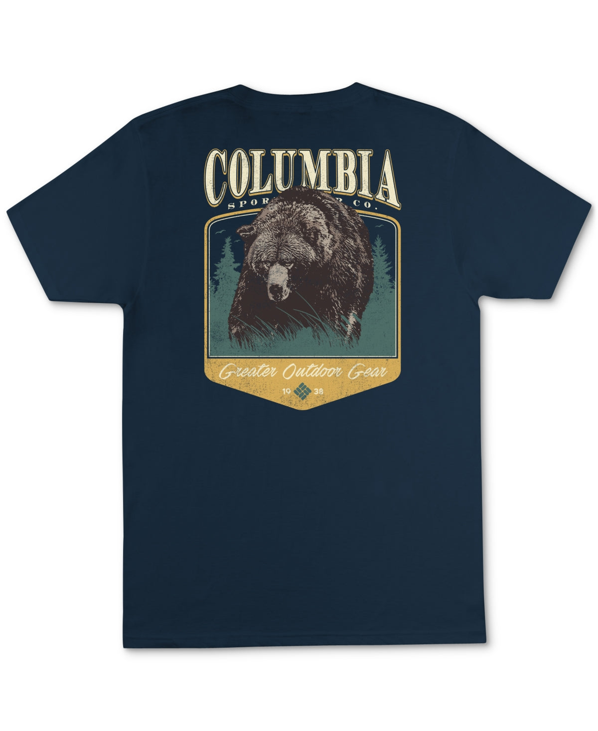 Camiseta Columbia Masculina Fever Graphic Azul Tamanho XXG