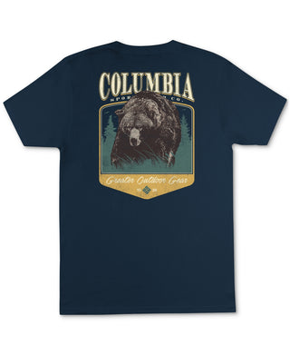 Camiseta Columbia Masculina Fever Graphic Azul Tamanho XXG