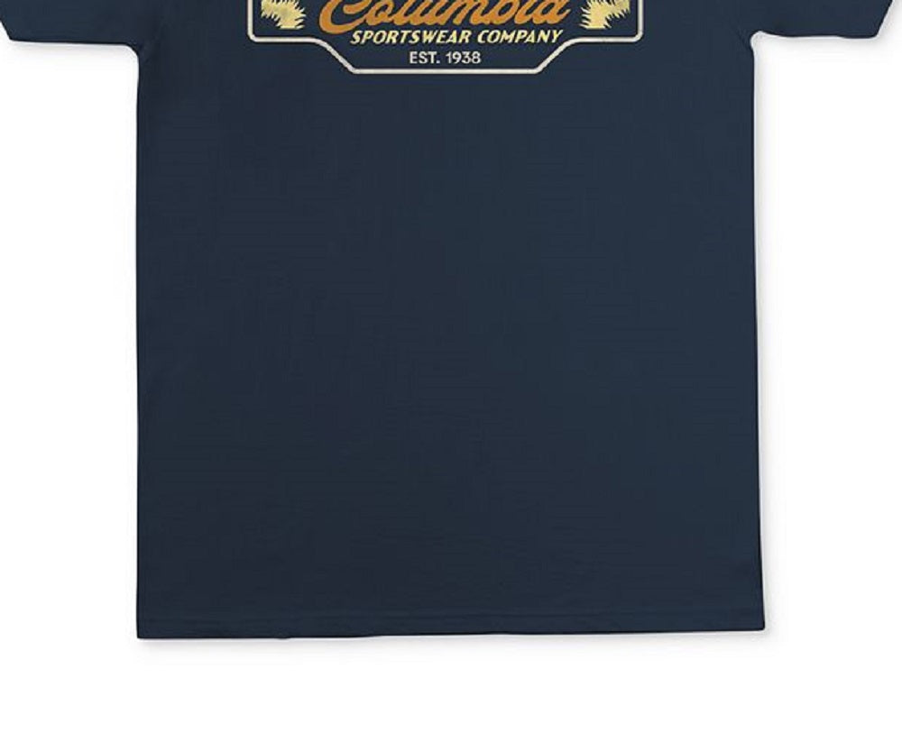 Camiseta Columbia Kujo Graphic Masculina Azul Tamanho P