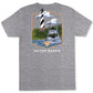 Camiseta Columbia Masculina Keon PFG Logo Graphic Cinza Tamanho P