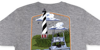 Camiseta Columbia Masculina com Estampa de Logotipo Keon PFG Cinza, Tamanho M