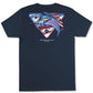 Camiseta Columbia PFG Manga Curta Masculina Azul