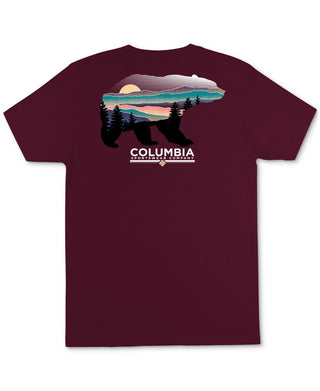 Camiseta Columbia Kodak Graphic Masculina Vermelha Tamanho X-G