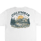 Camiseta Columbia Scenic Mountain Graphic Masculina Branca Tamanho X-G