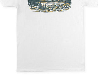 Camiseta Columbia Scenic Mountain Graphic Masculina Branca Tamanho X-G