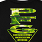 Camiseta Columbia Masculina Classic Fit com Logo Vertical e Manga Longa, Preta, Tamanho X-G