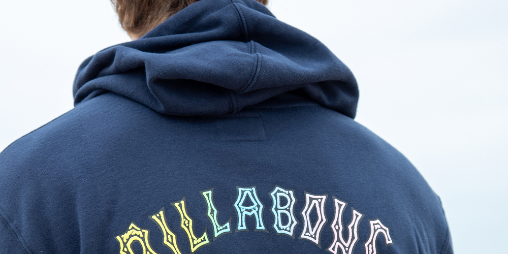 Billabong Short Sands Pullover Hoodie Masculino Azul Tamanho G