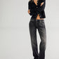 Calça Jeans Shelby Boyfriend Feminina Free People Preta Tamanho 25