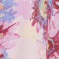 Blusa feminina com amarração frontal floral Venice da Free People, roxa, tamanho pequeno