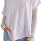 Camiseta feminina U Fancy da Free People, roxa, tamanho pequeno