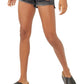 Shorts Maggie Distressed Feminino Free People Cinza Tamanho 26