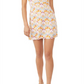 Vestido curto floral Sasha feminino Free People, branco, tamanho médio