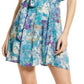 Vestido curto Freddy com amarração na cintura, tamanho grande, azul, para mulheres, Free People
