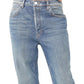 Calça jeans flare feminina New Dawn da Free People, azul, tamanho 30