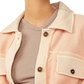 Camisa e jaqueta de lã Ruby Fleece feminina Free People, laranja, tamanho X-S
