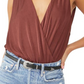 Body Coruja Noturna Free People em Noz-moscada Tamanho P