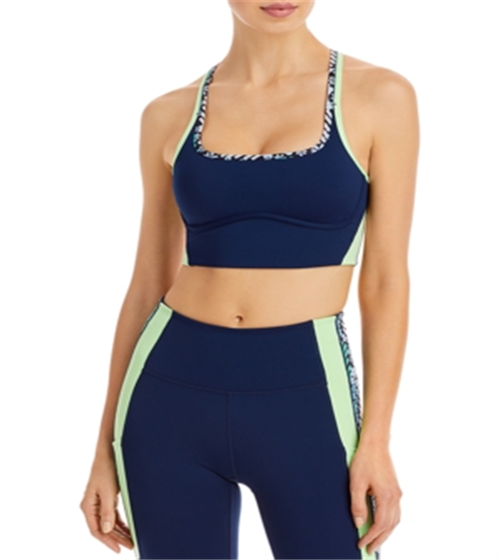 Sutiã Run Remix Feminino Free People Azul Tamanho Pequeno