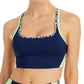 Sutiã Run Remix Feminino Free People Azul Tamanho Pequeno