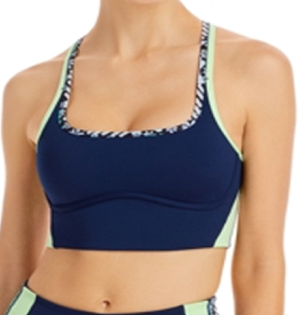 Sutiã Run Remix Feminino Free People Azul Tamanho Pequeno