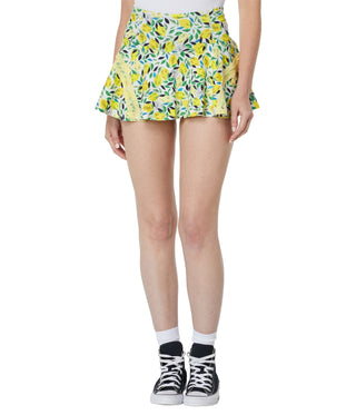 Saia-calça feminina com pregas e amarração Lemon da Free People, tamanho pequeno