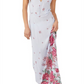 Vestido longo floral Get To You da Free People para mulheres, roxo, tamanho extragrande