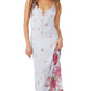 Vestido longo floral Get To You da Free People para mulheres, roxo, tamanho extragrande