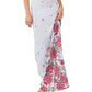 Vestido longo floral Get To You da Free People para mulheres, roxo, tamanho extragrande