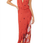 Vestido longo floral Get To You da Free People para mulheres, tamanho X-G