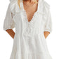 Vestido curto xadrez Elora Tonal Windowpane da Free People para mulheres, tamanho XS