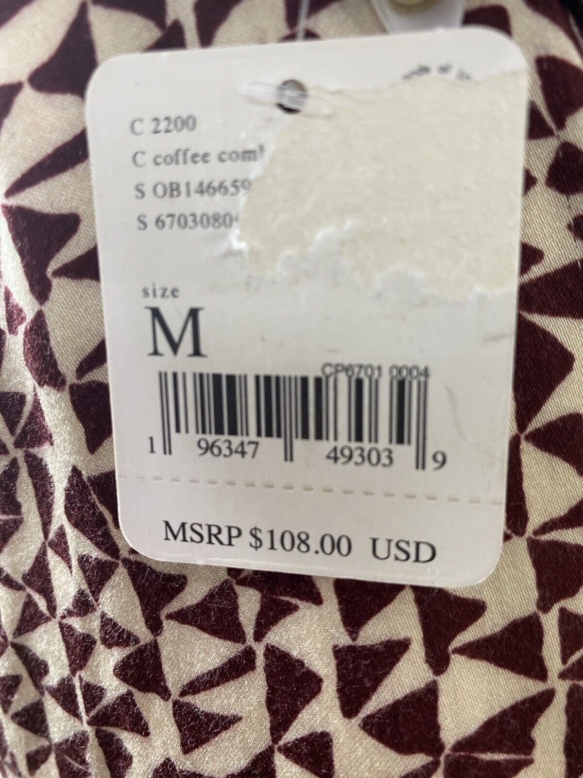 Minivestido com estampa Kai da Free People - Combinação Café, tamanho médio