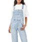 Macacão jeans feminino Ziggy da Free People, azul, tamanho pequeno