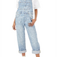 Macacão jeans feminino Ziggy da Free People, azul, tamanho grande