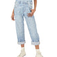 Macacão jeans feminino Ziggy da Free People, azul, tamanho grande