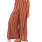 Macacão feminino Sundaze For Surfin Halter da Free People, tamanho médio, vermelho