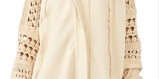 Cardigan de algodão com zíper Dune Bug feminino Free People, branco, tamanho grande