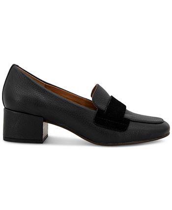 Kenneth Cole Ella Slip On Loafer Flats Feminino Preto Tamanho 9,5