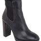 Bota feminina Kenneth Cole Junne Lug Sole preta tamanho 8,5