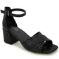 Vestido feminino Kenneth Cole Reaction Mix X Band, preto, tamanho 6,5