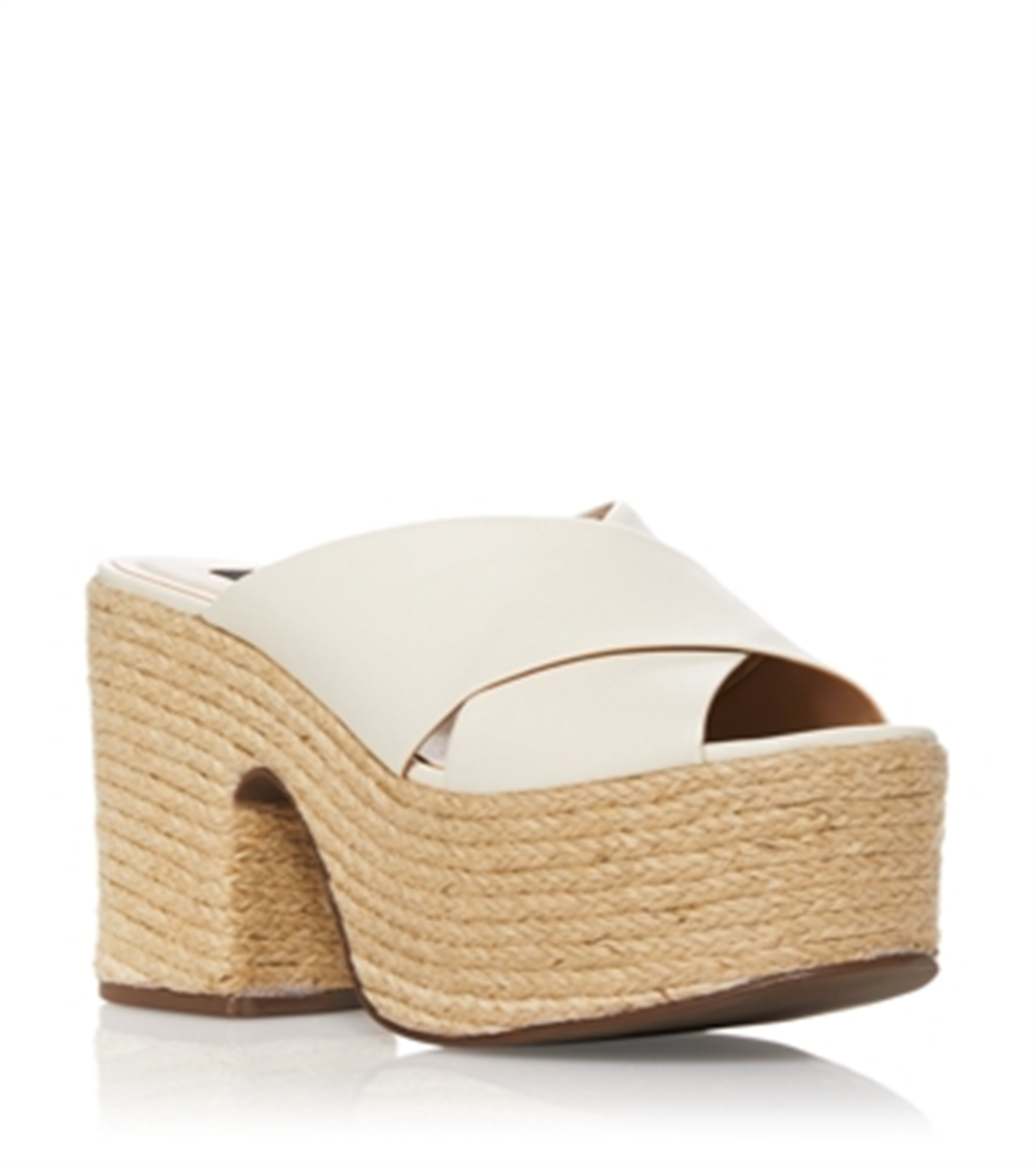 Sandálias Slide Aqua July Femininas Brancas Tamanho 9 M