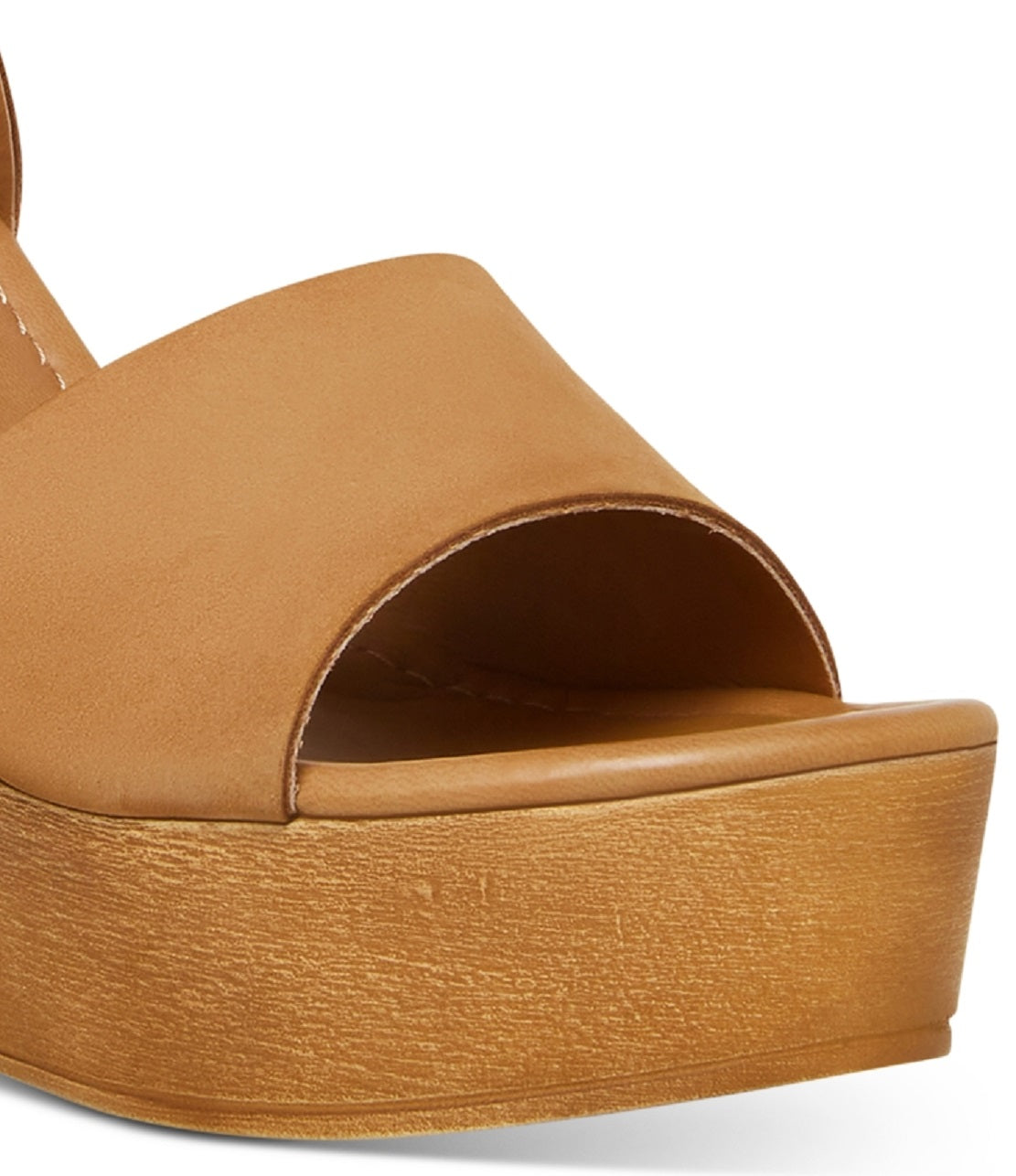 Sandálias femininas Steve Madden Welsh Wedge, marrom, tamanho 8 M
