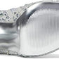 Steve Madden Vayle Feminino com Strass, Salto Carretel, Bico Fino, Botas de Cano Curto, Prateadas, Tamanho 7 M