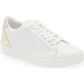 Tênis Steve Madden Ravia em Branco/Prata Tamanho 7